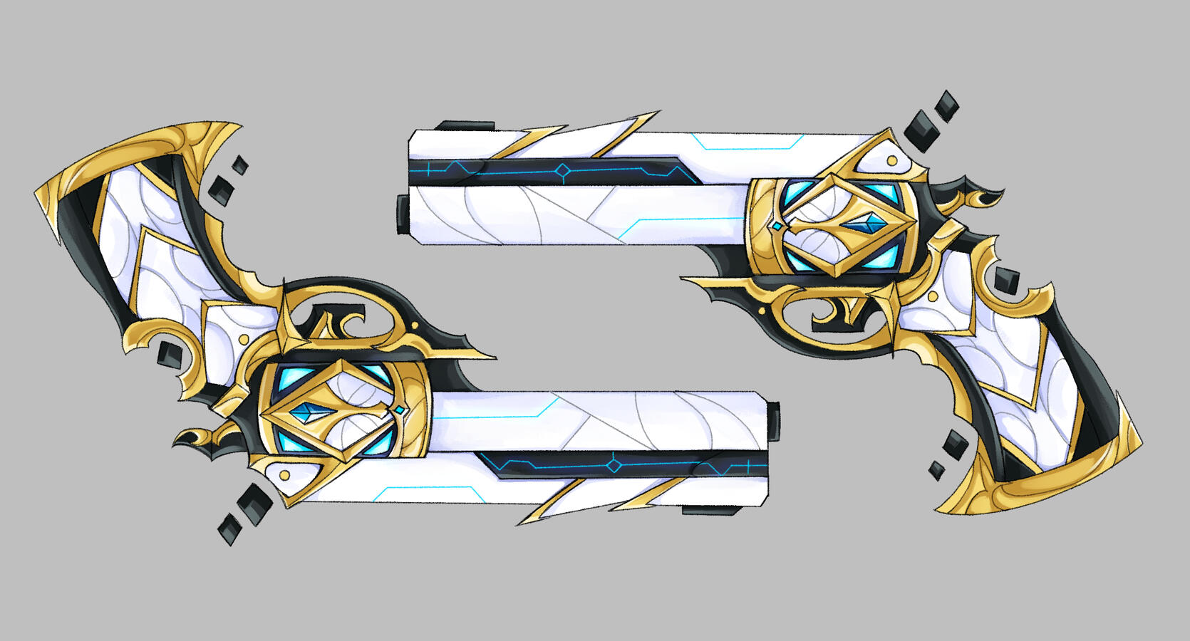 &quot;Lost Code&quot; Dual Revolvers